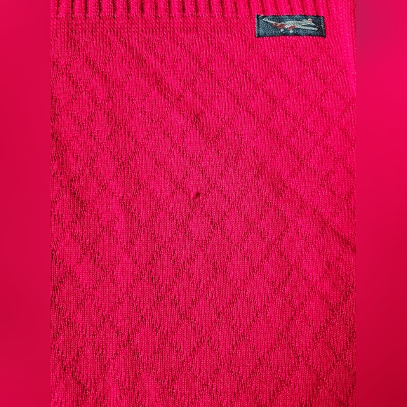 Vintage Jacky Peer GR 54 Men's Knitted Sweater Red - Picture 9 of 10